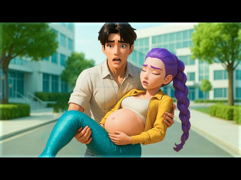 Видео: История любви Руми и Джину: спасение беременной русалки Руми на Хэллоуин | K-POP Demon Hunters