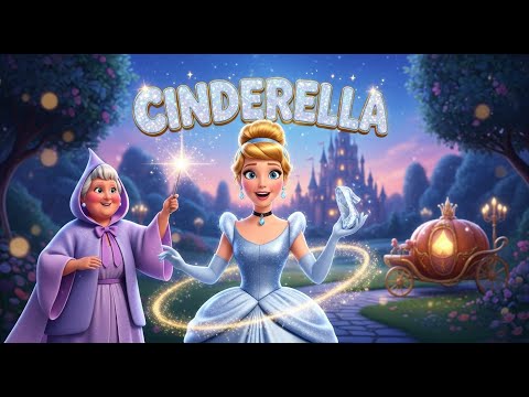 Видео: Золушка | ЛУЧШИЙ фильм-сказка | История принцессы для детей на английском языке