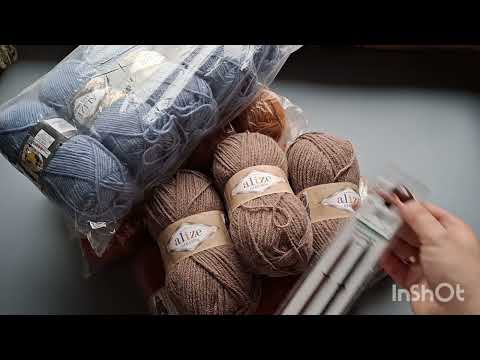 Видео: Пряжа/готовые работы/прогулки 