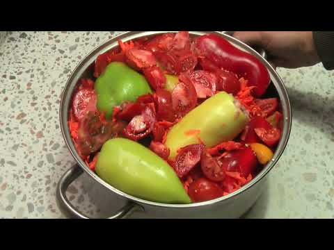 Видео: Заготовка Фаршированного Перца на ЗИМУ. #рецепт #еда #перецболгарский #выживание