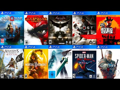 Видео: Топ-26 лучших игр всех времен для PS4 || 26 потрясающих игр для PlayStation 4