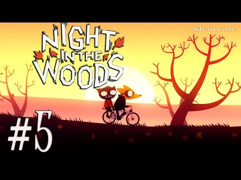 Видео: Night in the Woods Прохождение #5: Прогулка на велосипеде