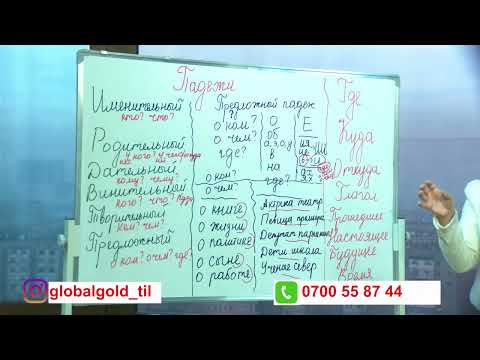 Видео: Орус тилин үйрөнүү 7 сабак