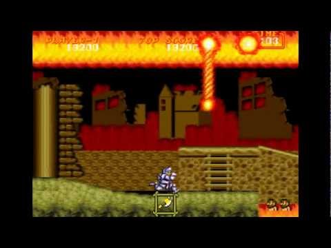 Видео: Ghouls'n'Ghosts Прохождение (Sega)
