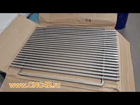 Видео: Галтование решеток из нержавейки