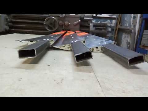 Видео: Изготовление полно профильных лопастей с оцинковки. 3 м.в диаметре.ful profile blades