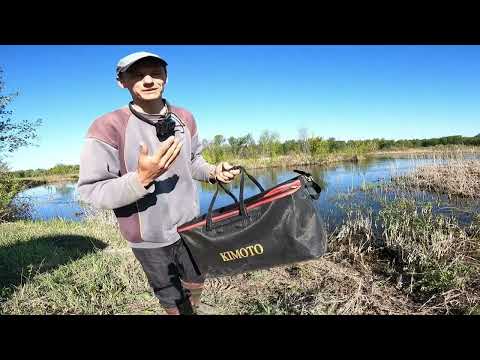 Видео: Рыболовная сумка-кан KIMOTO. Обзор после трех месяцев использования