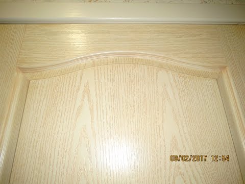 Видео: Обновление и покраска дверей МДФ в новостройках и не только. Делаем цвет - молочный дуб