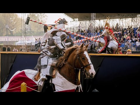 Видео: Рыцарский турнир Святого Георгия 2025 / рыцарские поединки / средневековая ярмарка