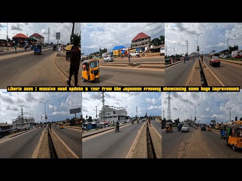 Видео: Либерия 2025 | Масштабное обновление дорог и обзор японской автомагистрали, демонстрирующий значи...