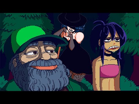 Видео: Дальнобойщик и студентка наводят шороху в особняке с монстрами ▶ Dead Estate