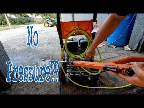 Видео: Мойка высокого давления Generac. Отсутствие пульсации давления не предотвращает утечки воды. Насо...