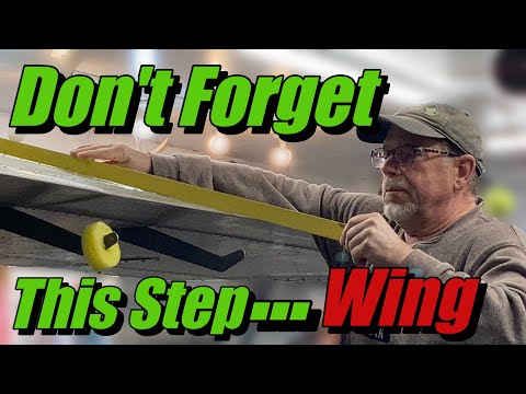 Видео: Замена обшивки задней кромки... Сборка Zenith CH 750 CruZer... Видео, которое стоит посмотреть.