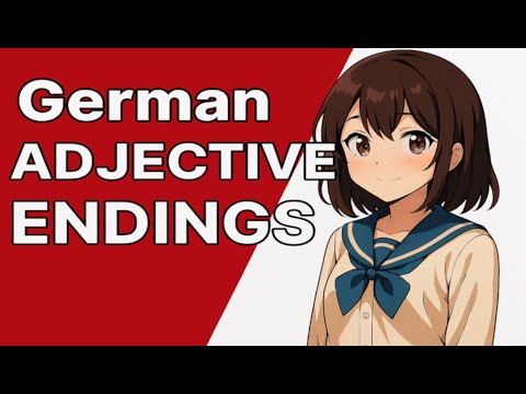 Видео: Немецкий язык A2 | Окончания прилагательных | Легкая грамматика