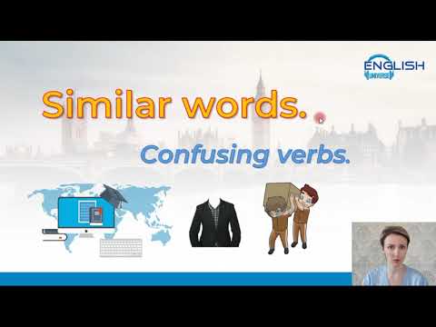 Видео: Похожие слова (similar words) в английском языке