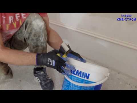 Видео: Как клеить гипсовую лепнину,, рамку на стену и потолок