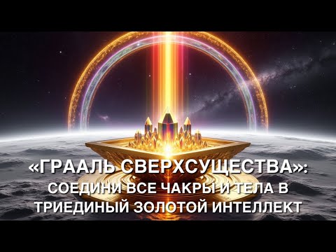 Видео: «ГРААЛЬ СВЕРХСУЩЕСТВА»: СОЕДИНИ ВСЕ ЧАКРЫ И ТЕЛА В ТРИЕДИНЫЙ ЗОЛОТОЙ ИНТЕЛЛЕКТ.