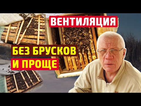 Видео: Как обеспечить циркуляцию воздуха в улье зимой? Как устроить вентиляцию в улье зимой?