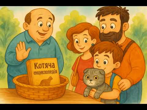 Видео: Оповідання "Кіт з характером"