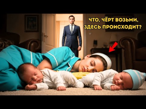 Видео: Горничная спала на полу с близнецами — миллионер увидел это… и не поверил, что произошло дальше😱