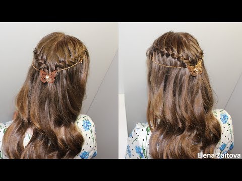 Видео: КАК СДЕЛАТЬ ПРИЧЕСКУ | ДВЕ ФРАНЦУЗСКИЕ КОСЫ | ПРИЧЕСКИ В ШКОЛУ ВОДОПАД | ЛЕГКИЕ ЛОКОНЫ | BRAIDED