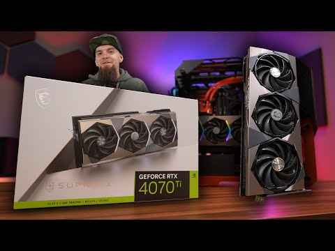 Видео: Най-тихата и красива видеокарта от 40 та серия !!! - Ревю и тестове на MSI RTX 4070 Ti Suprim X