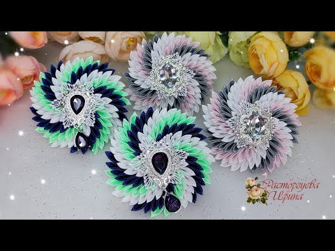 Видео: DIY Мой самый первый МК по созданию бантиков "завитков"🎀♥️🔥/ DIY bows "curls" milking girls