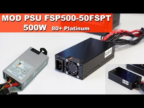 Видео: МОД БП FSP 500W flex Меняем провода, красим