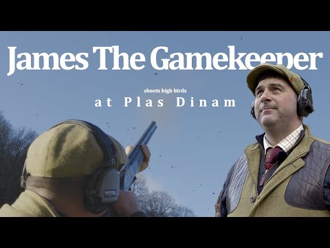 Видео: Джеймс Кроутер из поместья Аппервуд стреляет высоко в небо в Плас Динам | Фазаны и куропатки