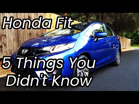 Видео: 5 фактов о Honda Fit, которые вы не знали