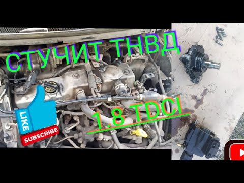 Видео: СТУЧИТ ТНВД FORD 1.8tdci KKDA