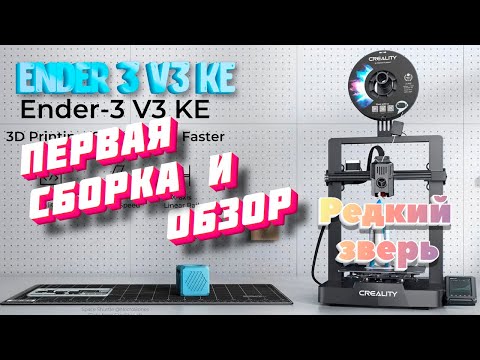 Видео: Ender 3 V3 KE лучший хоббийный 3Д принтер на  Klipper за 24к