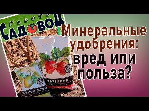 Видео: МИНЕРАЛЬНЫЕ УДОБРЕНИЯ: вред или польза