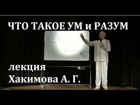 Видео: Что такое ум и разум человека, Хакимов А. Г. #Хакимов #Хакимовлекции