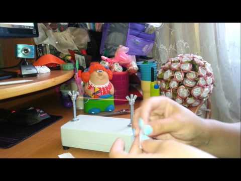 Видео: Ручной термостанок (горячий нож) для резки лент для канзаши