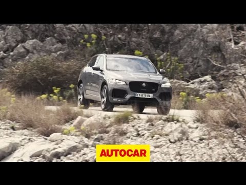 Видео: Обзор 3,0-литрового V6 Jaguar F-Pace — лучше, чем Porsche Macan Turbo? | Autocar
