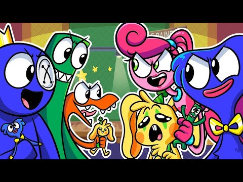 Видео: РАДУЖНЫЕ ДРУЗЬЯ - КТО КРУЧЕ?! | Poppy Playtime/Rainbow Friends - Анимации на русском
