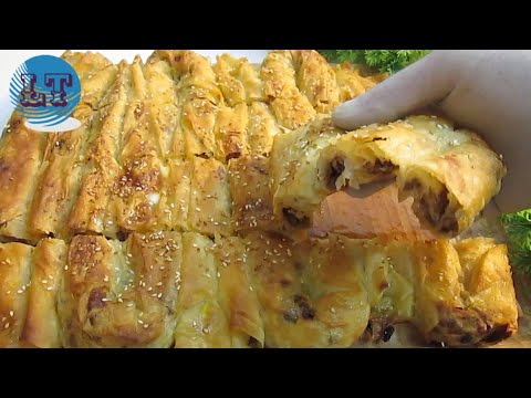 Видео: Легче не бывает! минимальное содержание. 1 противень вкуснейшего теста с 3 юфками