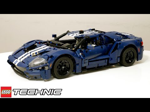 Видео: ДОЛГОЖДАННЫЙ ОБЗОР: ЛЕГО Техник 42154 Ford GT 1:12 обзор новинки 2023