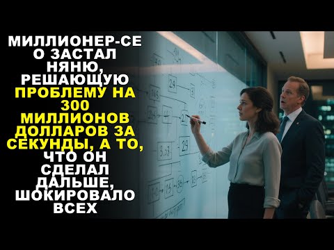 Видео: НЯНЯ РЕШИЛА ПРОБЛЕМУ НА $300 МЛН ЗА СЕКУНДЫ — МИЛЛИОНЕР-CEO ШОКИРОВАЛ ВСЕХ