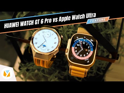 Видео: HUAWEI WATCH GT 6 Pro против Apple Watch Ultra | Легче, долговечнее и умнее