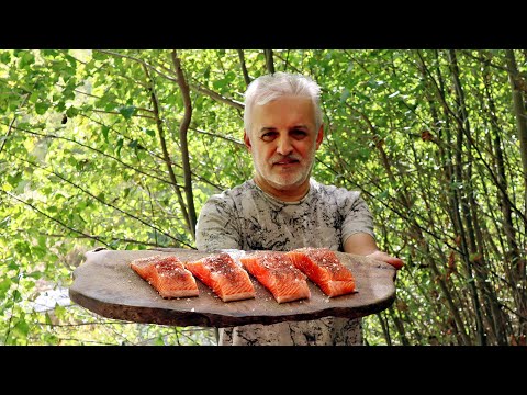 Видео: Рецепт жареного лосося со сливочно-лимонно-чесночным соусом | Деликатес, который тает во рту