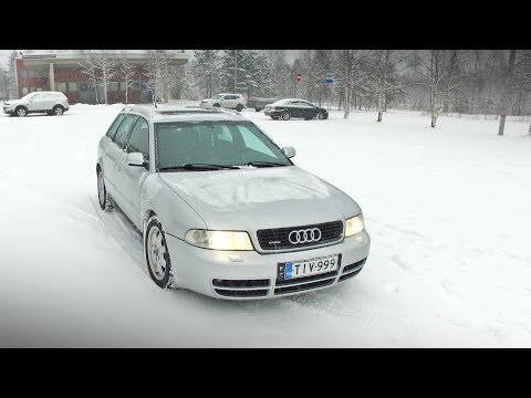 Видео: Прокатился на Audi A4 B5 quattro 2.8. Понравилось!