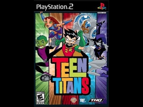 Видео: моё личное прохождение игры для PlayStation 2 Юные Титаны  Teen Titans  часть 1