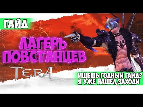 Видео: Tera Online | Гайд | Секретный Лагерь Повстанцев | (Siddgames/skillplay)