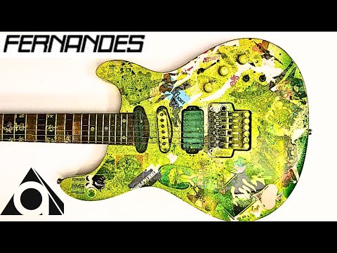 Видео: Я почистил японскую гитару, покрытую плохой краской и наклейками.