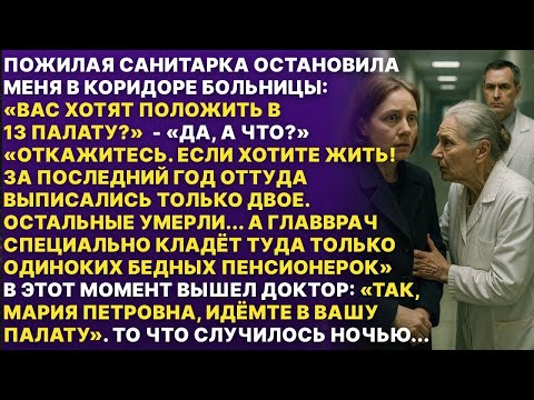 Видео: То что мне рассказала старая санитарка спасло мне жизнь! Но самое страшное случилось в палате