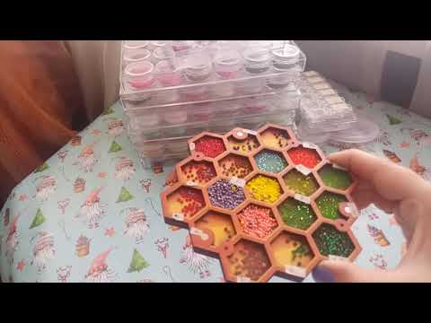 Видео: 9.Моя организация и хранение бисера 9.My organization and storage of beads