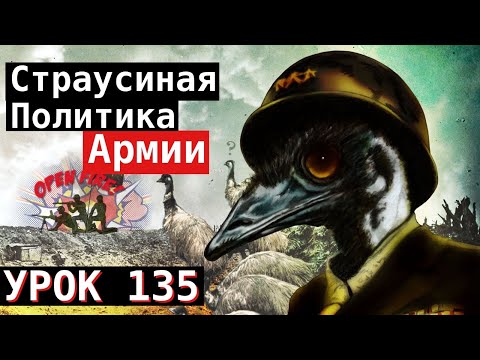 Видео: Урок 135. Страусиная политика армии. 