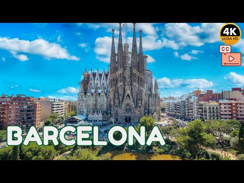 Видео: Барселона, Испания 🇪🇸 Пешеходная Экскурсия 4K HDR (с Субтитрами)